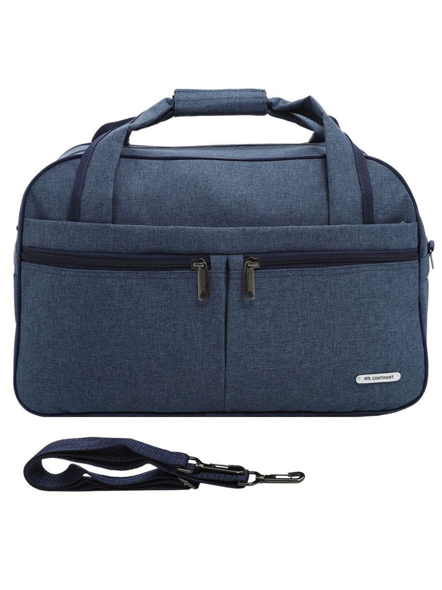 М-505 Саквояж катионик синий (синий/49*30*20/полиэстер/NTL Continent)