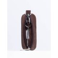 Ri-036KLC Ключница Коричневый замша (коричневый/12,5*5*1/натуральная замша/Richet)