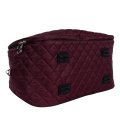 7049.2 (бордовая) Стежка сумка дорожная (Бордовый/52*33*27/полиэстер)