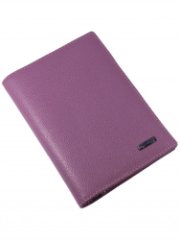 54019-2605 Plum Обложка для паспорта Malgrado (фиолетовый/13,5*10*1/натуральная кожа/Malgrado)