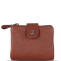 Ri-065P Портмоне женское Рыжий (Рыжий/11,5*9*2,5/натуральная кожа/Richet)