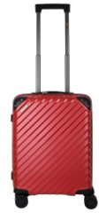 41H-030-420 Чемодан 4-х колесный (Рубин/39*55*20/полипропилен/S/2,5 кг/37 литров/Eberhart)