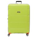 EN6520-28-116 FABRETTI Чемодан 4-х колесный 100% полипропилен (Зелёный/52*76*30/полипропилен/L/FABRETTI)