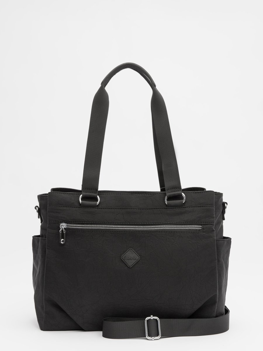 2536 01 Сумка женская (черный/35*29*13/полиэстер/S.Lavia)