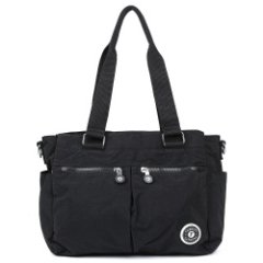 Y8705-2 FABRETTI  Сумка 100% полиэстер (Черный/39*27*15/полиэстер/FABRETTI)