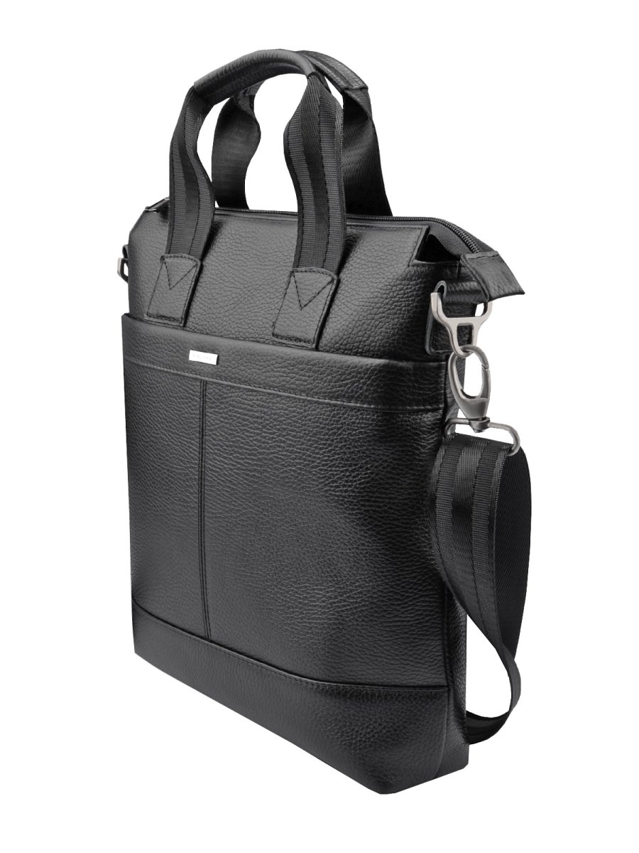 75504 Сумка РИЧАРД DEERSKIN кожа флотер черный (Черный/23*33*7/натуральная кожа/R.Blake)