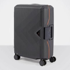 33C-018-420 Чемодан 4-х колесный (серый/40*55*20/полипропилен/S/2,8 кг/35 литров/Eberhart)