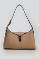 110-102-39 Сумка женская экокожа (бежевый) (Бежевый/28*10*17/Экокожа/M/Redmond)