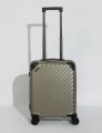 41H-004-420 Чемодан 4-х колесный (бежевый тёмный/39,5*55*20/полипропилен/S/2,5 кг/Eberhart)