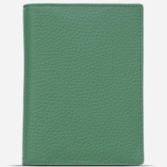 Ri-204P Портмоне-обложка Зеленый (Зелёный/10*14*1/натуральная кожа/Richet)