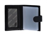 42003-46# Black Визитница (Malgrado) (черный/7,5*11*1,5/натуральная кожа/Malgrado)