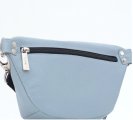 2476LN Сумка женская поясная Голубой (Голубой/натуральная кожа/Richet)