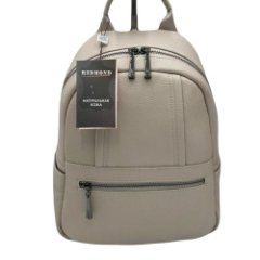 1021К Рюкзак женский натуральная кожа (beige) (бежевый/25*30*10/натуральная кожа/Redmond)
