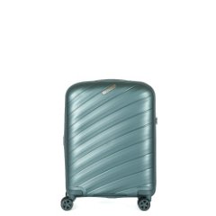 EN1020-20-11 FABRETTI Чемодан 4-х колесный 100% полипропилен (Бирюзовый/41*56*22/полипропилен/S/FABRETTI)