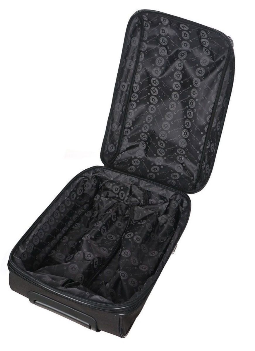 М-7318 Сумка на колёсах катионик черный (черный/47*29*22/полиэстер/NTL Continent)