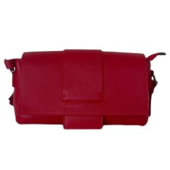 75К Сумка женская натуральная кожа (red) (красный/26*18*8/натуральная кожа/Redmond)