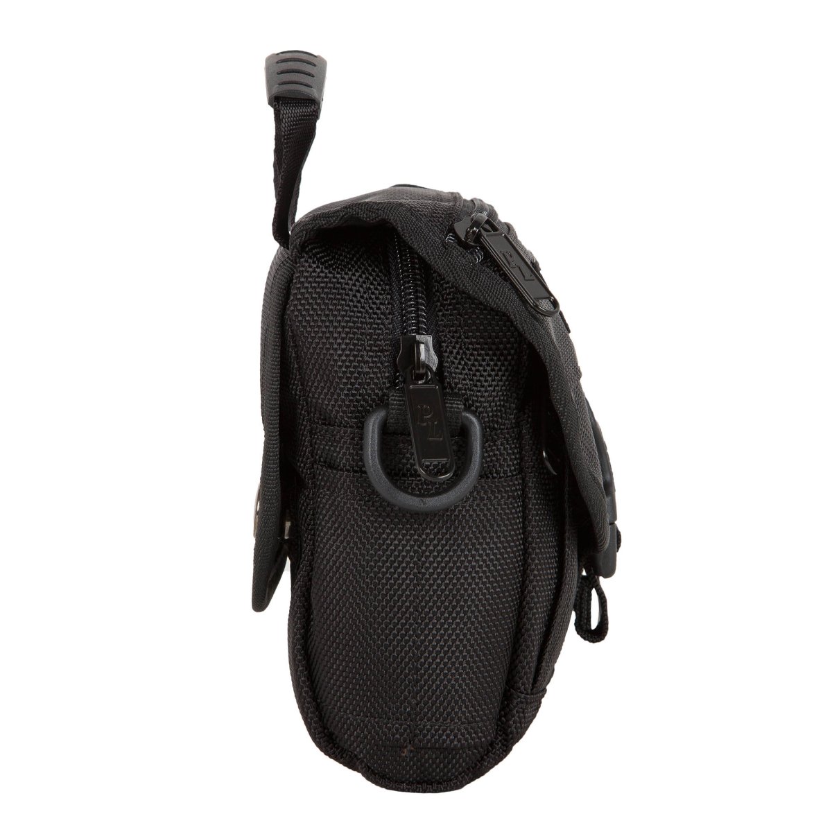 П4172 (чёрный) Сумка молодежная верт. малая текстиль (черный/10*12*4/полиэстер/0,25 кг/Polar)