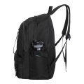 2116 черный Молодежный рюкзак MERLIN  (Черный/24*38*15/полиэстер/MERLIN)