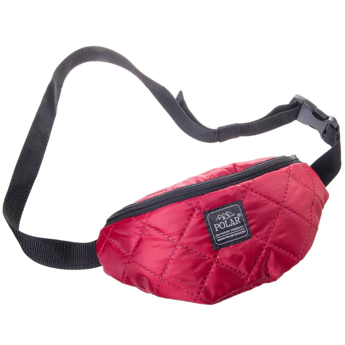 П17002 ТС Сумка поясная из термостежки Polar NEW (бордовый) (бордовый/25*12*8/полиэстер/0,1 кг/2 литра/Polar)