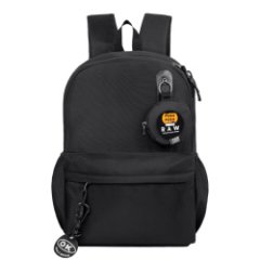 24-168 Молодежный рюкзак MERLIN  (Черный/30*45*14/полиэстер/MERLIN)