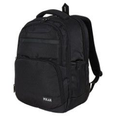 Г-598 (черный) Рюкзак для ноутбука текстиль (Черный/31*41*17/полиэстер/0,8 кг/22 литра/Polar)