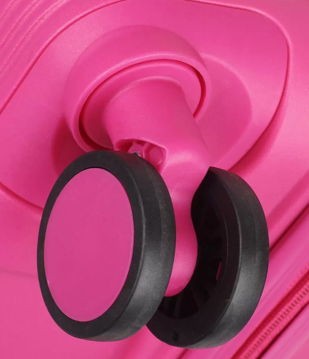 47B-038-424 Чемодан 4-х колесный (Розовый/42*66*25/полипропилен/M/3,3 кг/3,3 кг/56 литров/Eberhart Bliss)