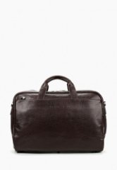 2-177 Сумка дорожная экокожа (коричневый) (коричневый/50*33*23/экокожа/ANTAN)