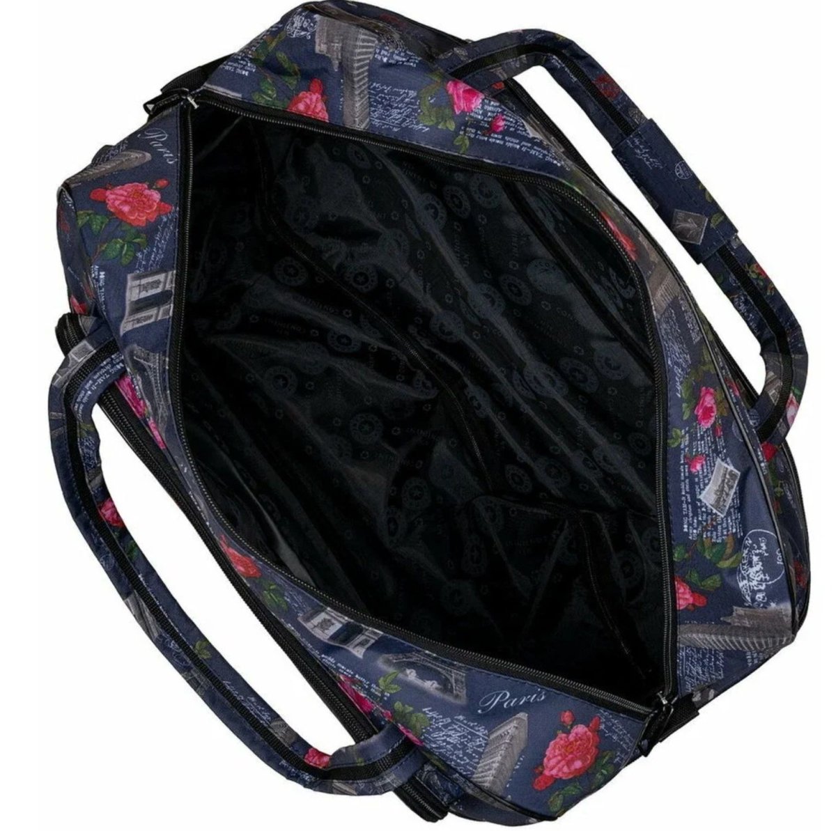 М-16 Сумка на колесах дизайн париж (Серый/49*32*28/полиэстер/NTL Continent)