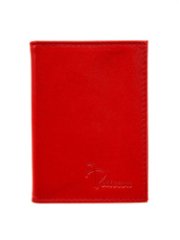102-714-5 Визитница (Пеллекон) (красный/7,5*10,5/натуральная кожа/PELLECON)