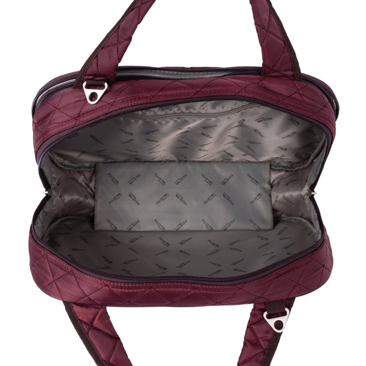 7038.1 (бордовый) Стефания стежка Бьюти-Кейс текстиль (бордовый/42*31*14/полиэстер/Polar)