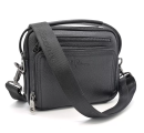 102-81583-1 Сумка мужская кожа (Пеллекон) (черный/21*17,5*5/натуральная кожа/PELLECON)