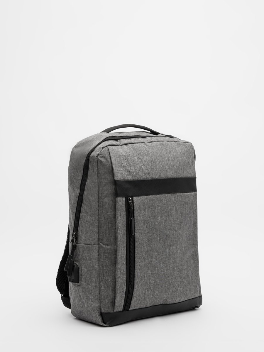 7005 05 Рюкзак 3в1 текстиль (серый) (Серый/29*40*12/текстиль/S.Lavia)