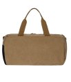 М-710 Сумка спортивная брезент (коричневый-бежевый) (Коричневый/бежевый/43*25*25/брезент/NTL Continent)
