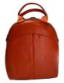 847К Сумка-рюкзак женская натуральная кожа (orange) (Оранжевый/28*31*15/натуральная кожа/Redmond)