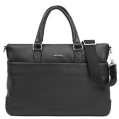 L14991-2 FABRETTI Сумка мужская нат. кожа (черный/40*28*7/натуральная кожа/L/FABRETTI)