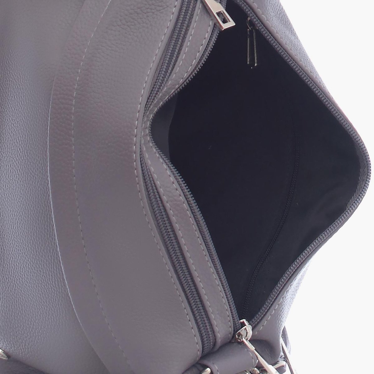 2415VN Сумка женская Серый (серый светлый/23*17*9/экокожа/Richet)