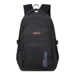 XS9211 черно-красный Молодежный рюкзак MERLIN  (Черный/красный/25*45*14/полиэстер/MERLIN)