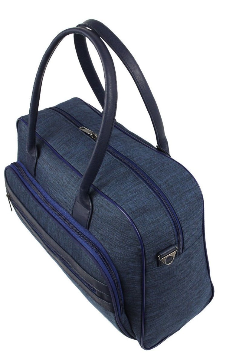 М-714 Саквояж катионик синий (синий/47*30*15/полиэстер/NTL Continent)