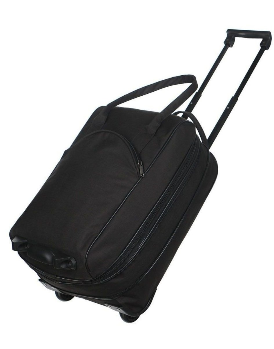 М-7318 Сумка на колёсах катионик черный (черный/47*29*22/полиэстер/NTL Continent)