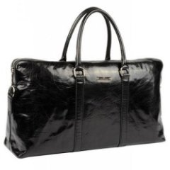 113157 (BLACK) Сумка дорожная VIP COLLECTION (Черный/50*28*15/натуральная кожа/VIP COLLECTION)