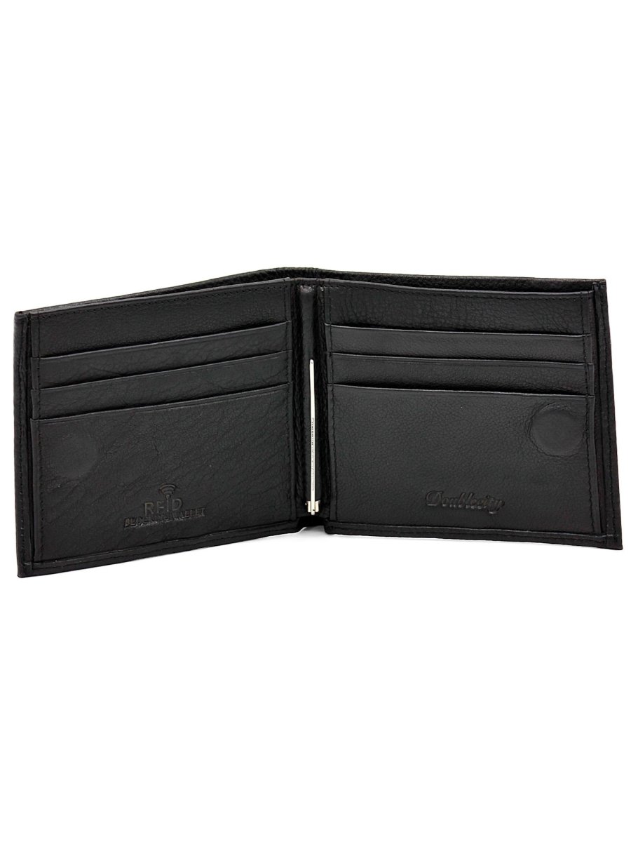 130-DC30-47A Портмоне (Черный/11*10*1/натуральная кожа)