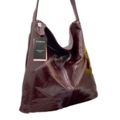 465К Сумка женская натуральная кожа (collo) (Бордовый/39*37*9/натуральная кожа/Redmond)