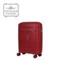 EN9520-20-4 Чемодан 4-х колесный 100% полипропилен FABRETTI  (Красный/39*54*21/полипропилен/S/FABRETTI)