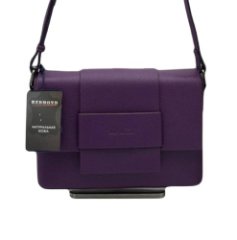 8110К Сумка женская натуральная кожа (purple) (Сиреневый светлый/25*18*8/натуральная кожа/Redmond)