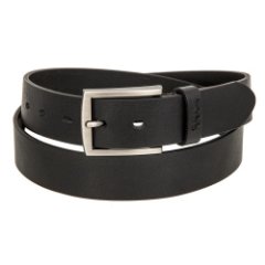 35136 Black Ремень Conti Uomo (длина 115) (Черный/115 см/натуральная кожа/Conti Uomo)