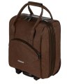 М-7314 Сумка на колесах катионик коричневый (Коричневый/38*29*22/полиэстер)