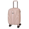 03L-017-420 Чемодан 4-х колесный (Бежевый/34*55*24/полипропилен/S/2,2 кг/42 литра/Eberhart)