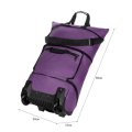 М-40-2 Сумка на колесах катионик (фиолетовый) (фиолетовый/34*58*17/текстиль/NTL Continent)