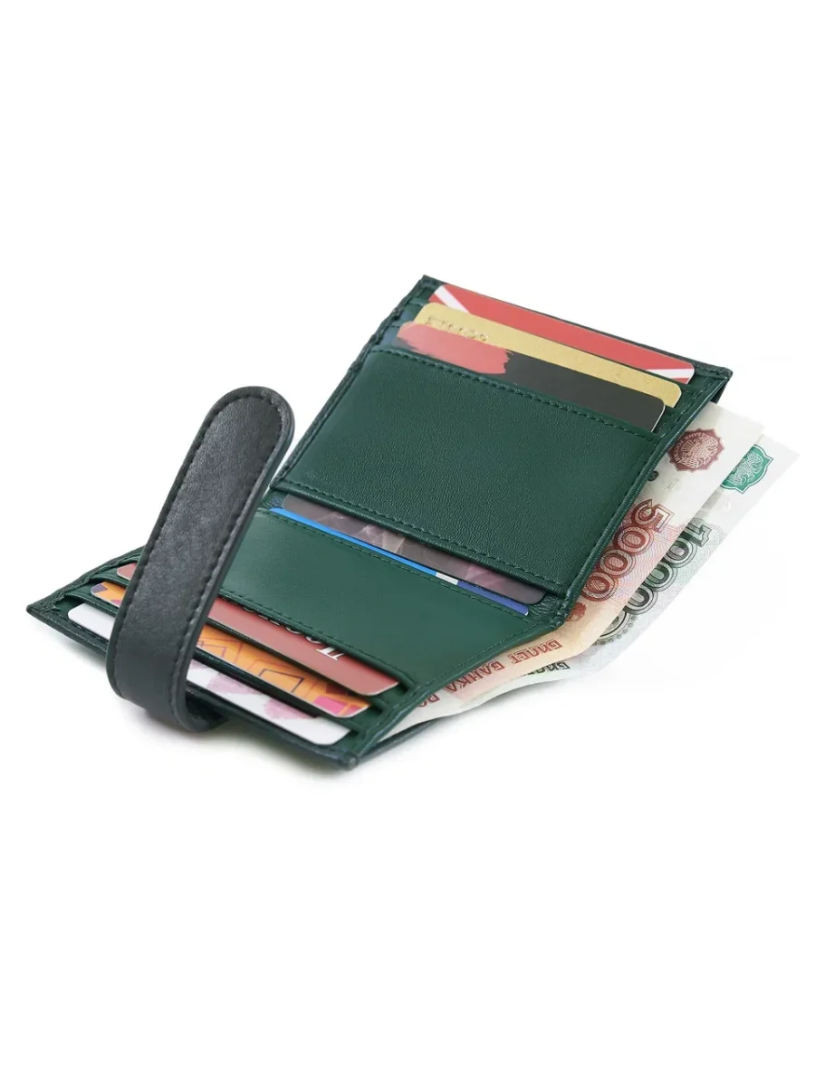 51-358-15-2 Кошелек женский (зелёный) (зелёный)