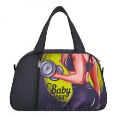 FM-8 Спортивная сумка ACROSS  (Черный/41*26*16/полиэстер/Across)